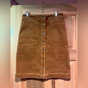 Land’s End Corduroy Skirt